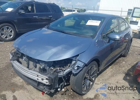 2022 Toyota Corolla Se из США, поврежденный, VIN JTDS4MCE2NJ086117